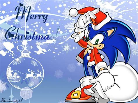 2021 Sonic Christmas Wallpaper