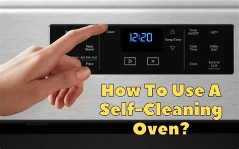 How To Use a Self-Cleaning Oven? 5 easy Steps - DIY Appliance Repairs ...