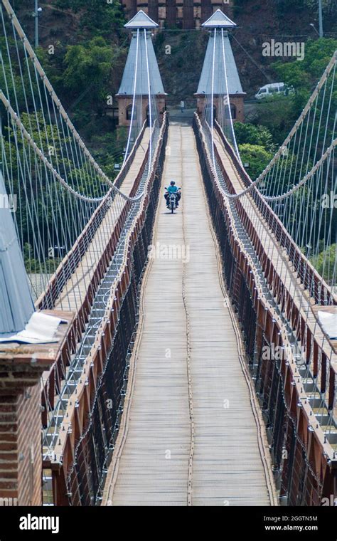 Puente de Occidente (Western Bridge) in Santa Fe de Antioquia, Colombia ...