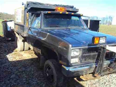 Purchase used 1986 Gmc Sierra 3500 4x4 Dump Truck in Wyoming ...