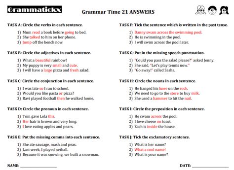 Grammar Time Bundle Three | Teaching Resources