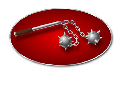 Morning Star (weapon) - Openclipart