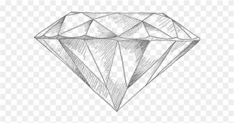 Drawn Diamonds Sketch - Sketch Diamond, HD Png Download - 640x480 ...