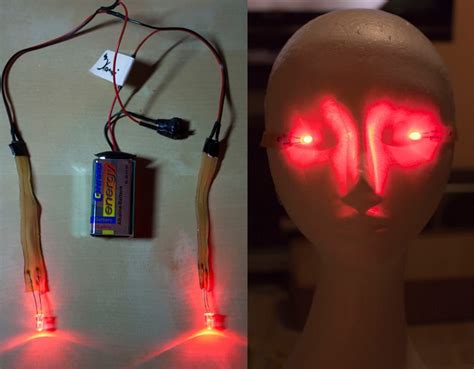 Make Your Eyes Glow with LEDs | Cosplay tutorial, Larp props, Cosplay diy