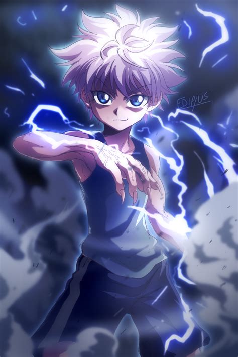 Killua Zoldyck fanart - Hunter X Hunter by EDIPTUS on DeviantArt ...