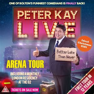 Peter Kay Live Tickets | Tuesday, 29 Aug 2023 at 8:00 PM