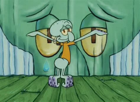 Get It Squidward GIF - Squidward Spongebob Dance - Discover & Share GIFs