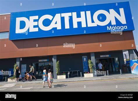 Malaga Costa del Sol Spain Decathlon sports store Stock Photo - Alamy