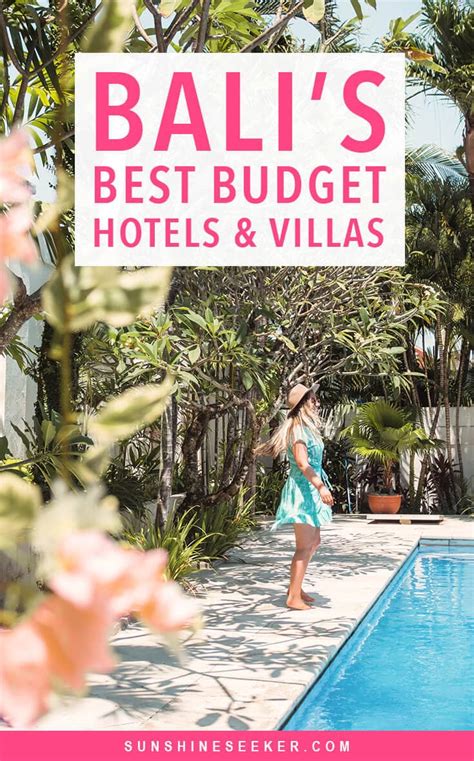 9 of Bali's absolute best budget hotels, villas & Airbnbs! (2023)