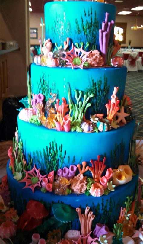 Themed cakes, Beach cakes, Ocean cakes