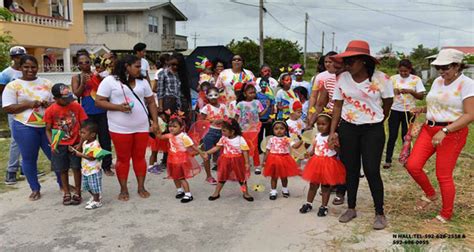 Children of Sherjoy Daycare parade in Mash costumes - Guyana Chronicle