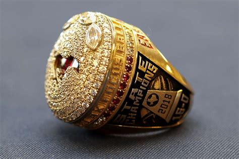 A look at North Shore's football state championship rings