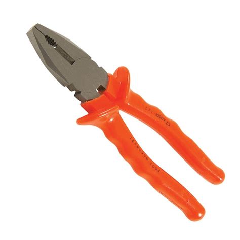 Jameson 10-in Insulated Electrical Needle Nose Pliers with Wire Cutter ...