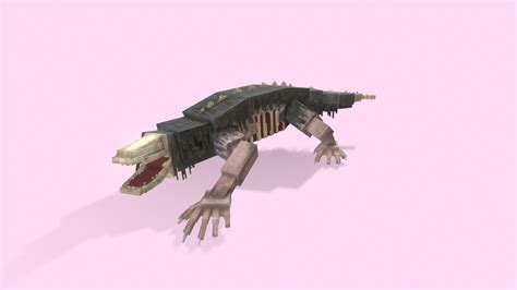 SCP-682 Hard To Kill Reptile - 3D model by WOLLAND [5f5fa1e] - Sketchfab