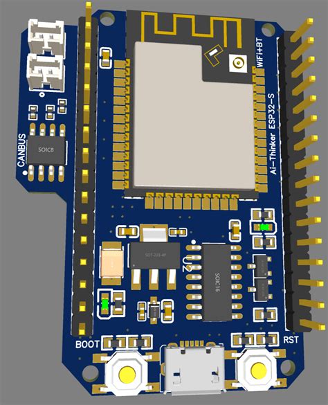 ESP32-WROOM-32D Dev Board Schematics/PCB - hardware support - SimpleFOC Community