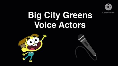 Big City Greens Voice Actors - YouTube