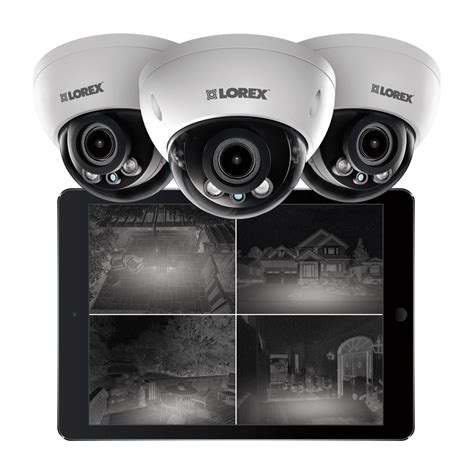 2K Super HD Vandal Proof Outdoor Security Dome Camera with Motorized Optical Varifocal 3x Zoom ...