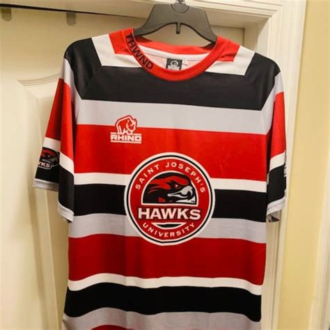 Rhino | Shirts | St Josephs University Pa Rugby Jersey | Poshmark