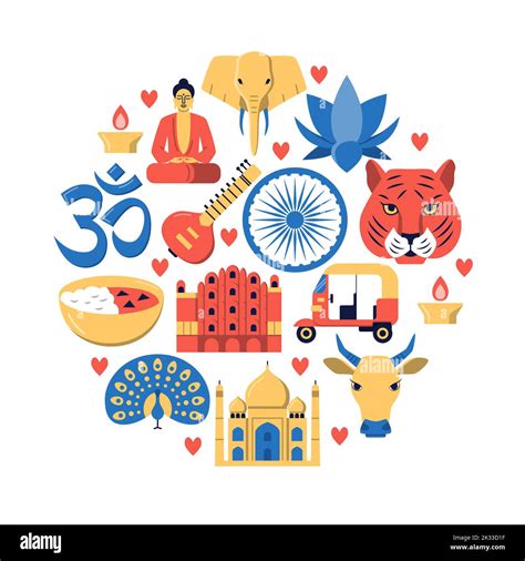 National symbols of india Cut Out Stock Images & Pictures - Alamy