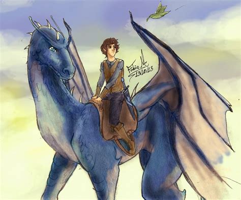 Eragon and Saphira by Fabio-mikk on DeviantArt