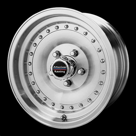 American Racing Ar61 Outlaw I, 15X7 Wheel with 5 On 4.75 Bolt Pattern - Machined with Clear Coat ...