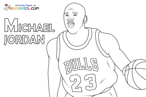 Michael Jordan Coloring Pages