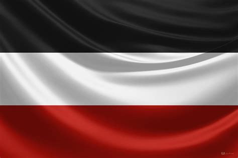 Flag of the German Empire 1888-1918 Digital Art by Serge Averbukh - Pixels