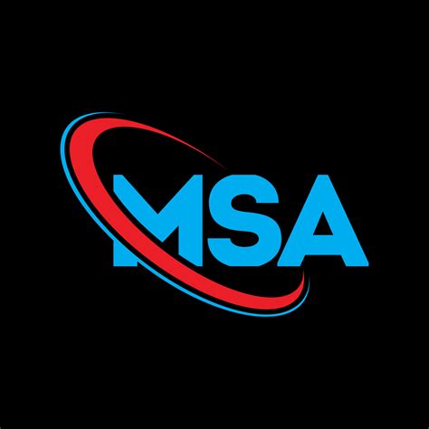 logotipo de msa. carta msa. diseño del logotipo de la letra msa ...