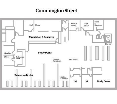 Science & Engineering Library Floorplans » BU Libraries | Boston University