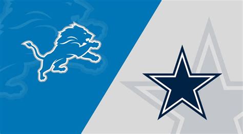 Final Injury Report: 5 Lions Players "Questionable" vs 1 Cowboys Player ...