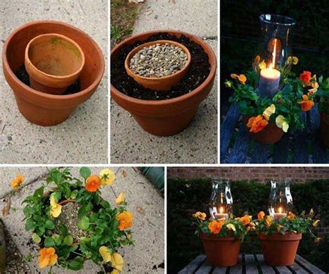 Wow! 25+ Budget-Friendly and Fun Garden Projects Made with Clay Pots ~ ScaniaZ