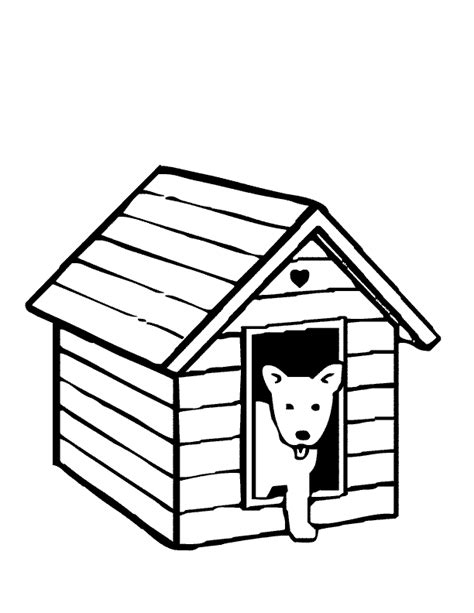 Free Printable Coloring Pages | Puppy coloring pages, House colouring pages, Dog coloring page