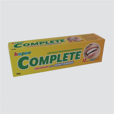 Hapee Complete Toothpaste - Lamoiyan Corporation