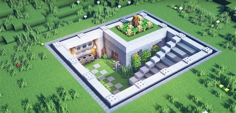 Minecraft Natural Underground Base in the Survival style Ideas and Design