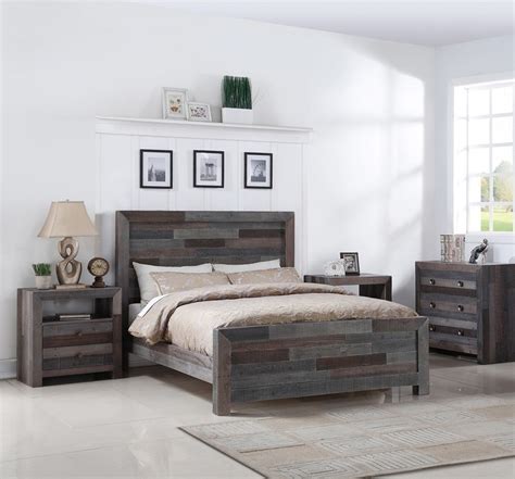 Angora Reclaimed Wood California King Platform Bed | Zin Home