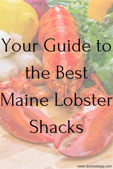 Your Guide to the Best Maine Lobster Shacks