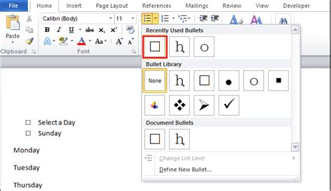 How To Insert A Check Box In Word - Printable Templates Free