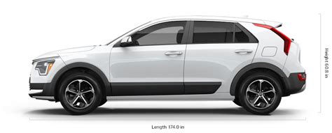 Specs of the 2024 Kia Niro Hybrid SUV: Dimensions, Weight, MPG, Cabin Space, Charging | Kia