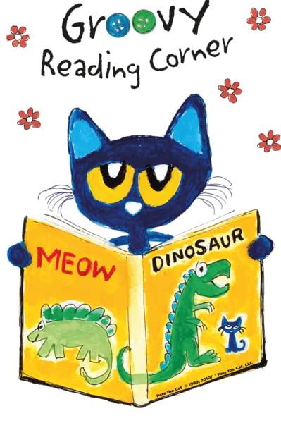 Snapklik.com : Pete The Cat Reading Corner DecalGroovy Book Nook ...