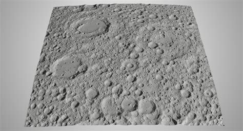 3D moon surface - TurboSquid 1242925