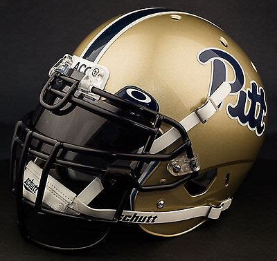 PITTSBURGH PITT PANTHERS Football Helmet | eBay