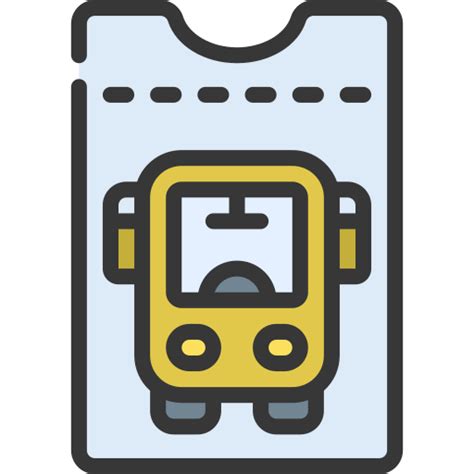 Bus ticket - Free transport icons