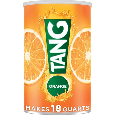 Tang Jumbo Orange Drink Mix with Vitamin C, 58.9 oz Canister - Walmart.com