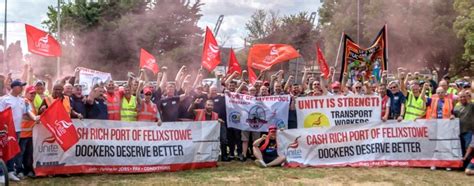 Felixstowe & Merseyside dockers striking this month! - Workers ...