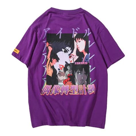 Summer Fashion Hip Hop Short Sleeve Anime Cartoon Girls T-Shirts – AeeTee Anime Streetwear, Hip ...