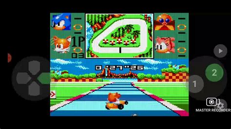 Sonic Drift (Sega Game Gear) ROUND 1 GREEN HILL GamePlay HD - YouTube