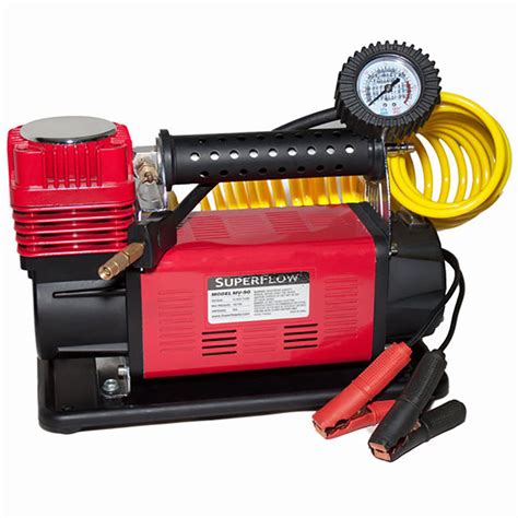 SuperFlow MV90 Portable 45 Amp 12V Battery Powered Air Compressor w ...