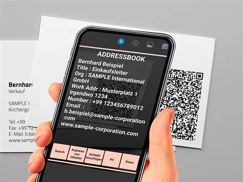 Spart Zeit und macht Spaß: QR-Code auf der Visitenkarte | prinux