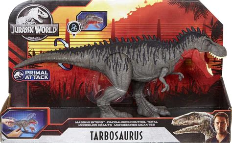 Figura de tarbosaurus de Jurassic World Massive Biters...B07XG6WB9X ...