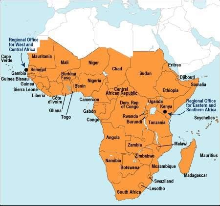 Map of Sub-Saharan Africa | Download Scientific Diagram